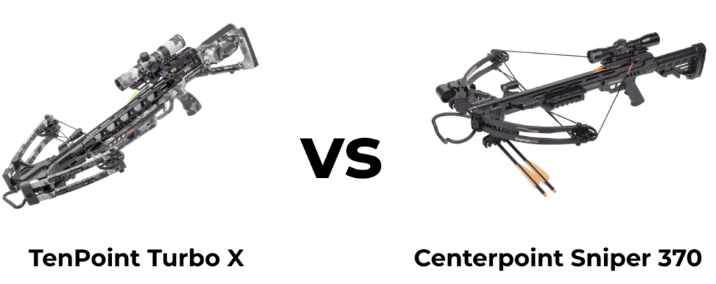 TenPoint Turbo X vs CenterPoint Sniper 370
